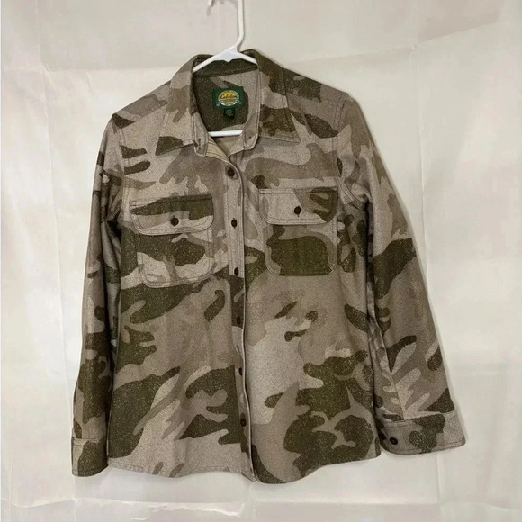 Womens size large cabelas brand button jacket,#D702 - Picture 1 of 3